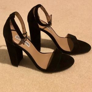 Steve Madden Black Carson Heels